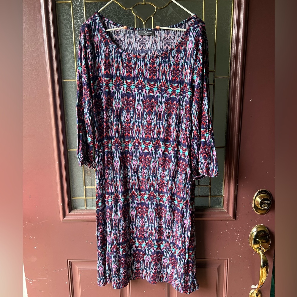 Market & Spruce Maeby boatneck dress